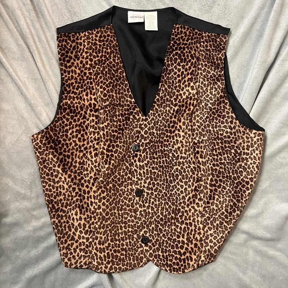 Vintage Leopard Vest